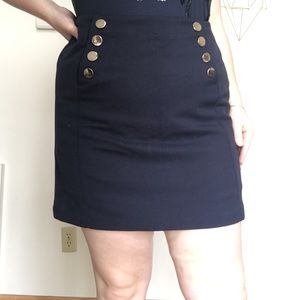 Blue h&m skirt